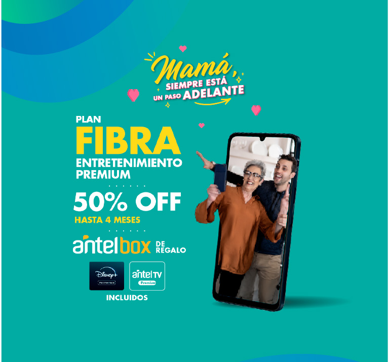Banner ilustrativo sobre Banner home personas - mes mama Fibra