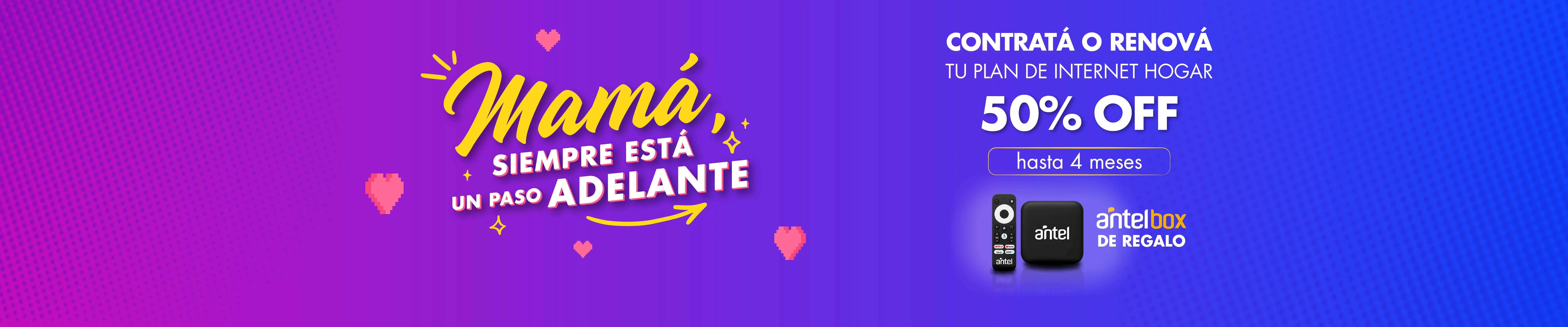 Banner ilustrativo sobre Fibra Antel Box