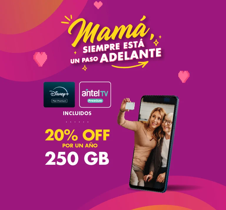 Banner ilustrativo sobre Banner home personas - mes mama 250gigas