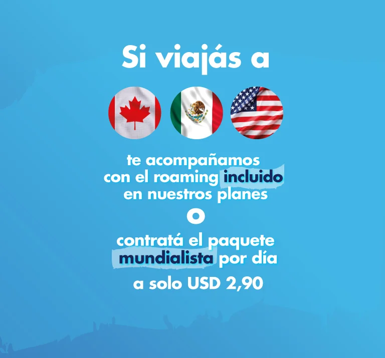 Banner ilustrativo sobre Roaming Mundialista